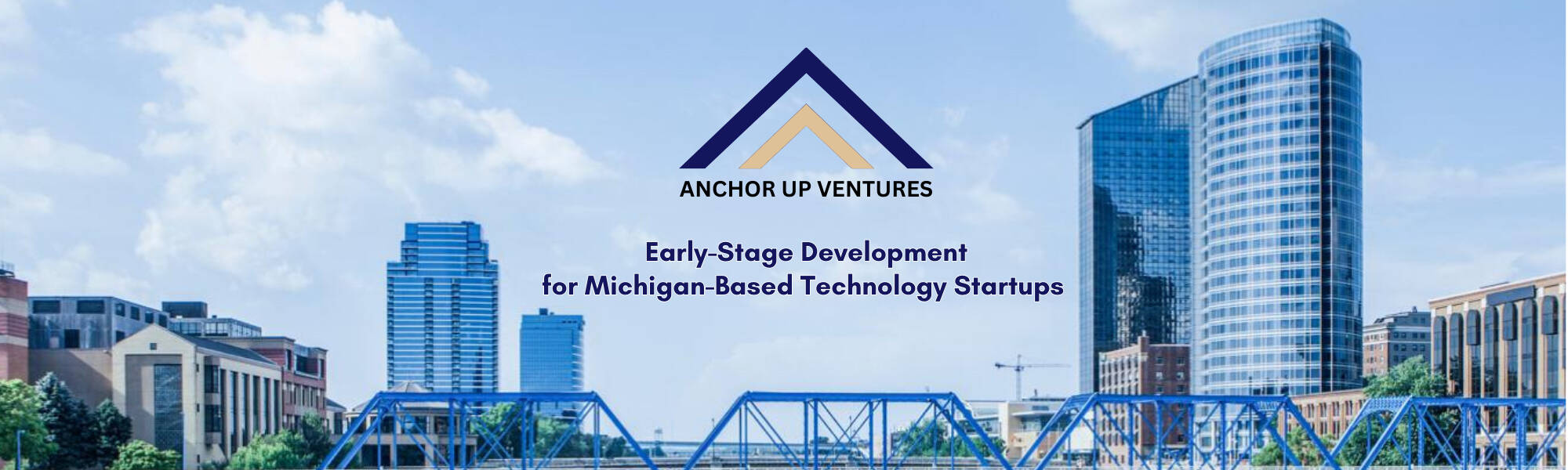 Anchor Up Ventures Logo : Early-Stage Development for Michigan-Based Technology Startups